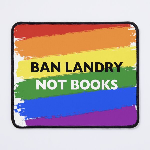 Item preview, BAN LANDRY NOT BOOKS designed and sold by ACME PROPAGANDAWORX.
