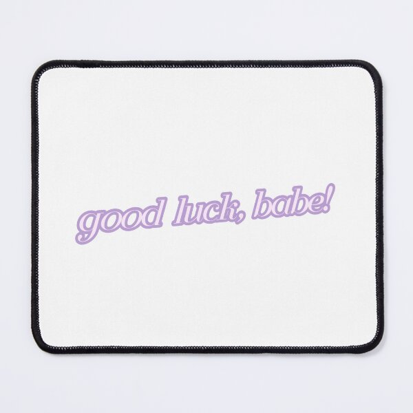 Item preview, good luck babe! (purple) designed and sold by stareyed.