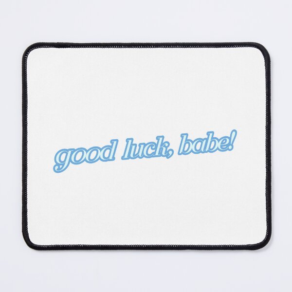 Item preview, good luck babe! (blue) designed and sold by stareyed.