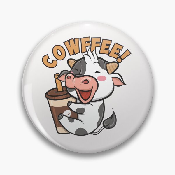 Item preview, Cowffee - Cow that adore coffee designed and sold by TransFoto.