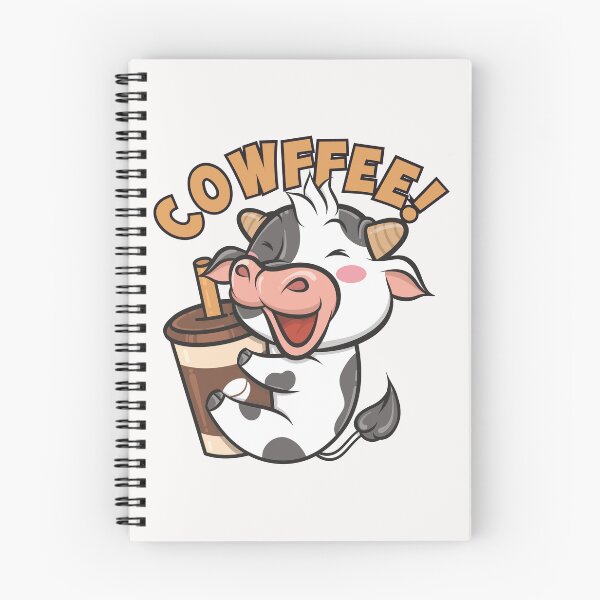 Item preview, Cowffee - Vaca que adora el café designed and sold by TransFoto.