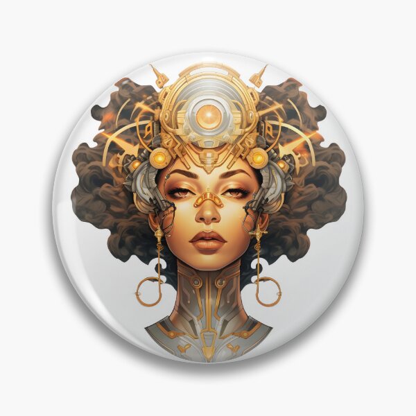 Item preview, Afrofuturism Lady Steampunk designed and sold by SHADOWNB69.
