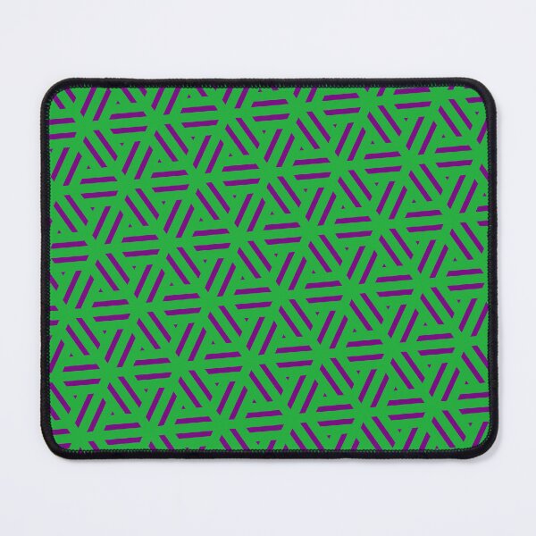 Item preview, Alternating Direction Purple Spiraled Triangles Green Universal Canvases designed and sold by Alchemy-A-La-G.