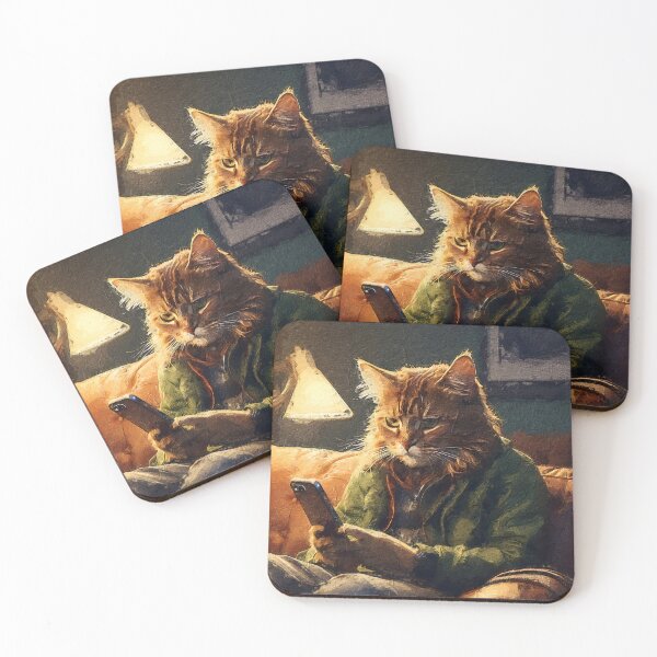 Artikelvorschau, Cat's Hi-Tech-Smartphone entworfen und verkauft von YoshiArtDesign.