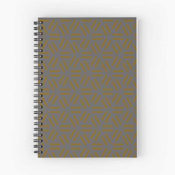 Item preview, Alternating Direction Brown Spiraled Triangles Grey Universal Canvases designed and sold by Alchemy-A-La-G.