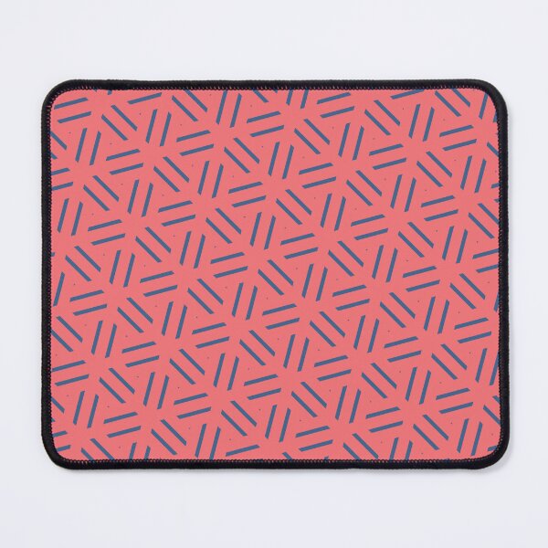 Item preview, Alternating Direction Blue Spiraled Triangles Pink Universal Canvases designed and sold by Alchemy-A-La-G.