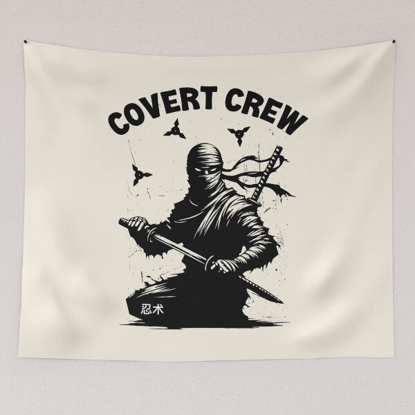 Item preview, Covert Crew: Made For The Night (Ninja Design) designed and sold by SesameTees.