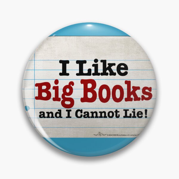 Item preview, ¡Me gustan los libros grandes y no puedo mentir! designed and sold by MKE Rhine Maiden  •  Grumble Services, LLC..