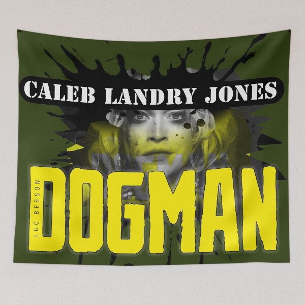 Item preview, Vibrant Shadows: A Tribute to Luc Besson's 'Dogman' with Caleb Landry Jones designed and sold by ironpalette.