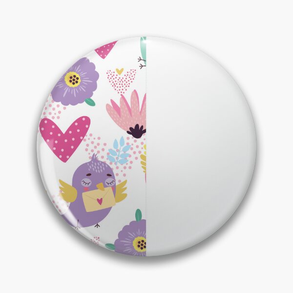 Item preview, Enamored Avian Romance: Seamless Pattern on White Background designed and sold by hjian8219.