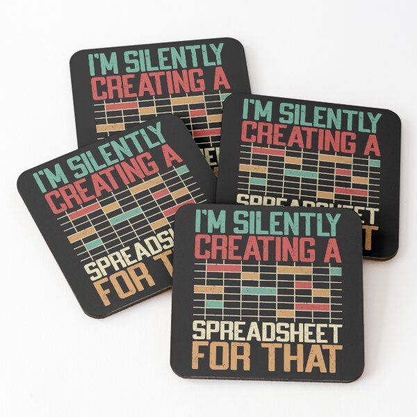 Item preview, I'm Silently Creating A Spreadsheet For That, Funny Accountant  designed and sold by Dapper-Art.