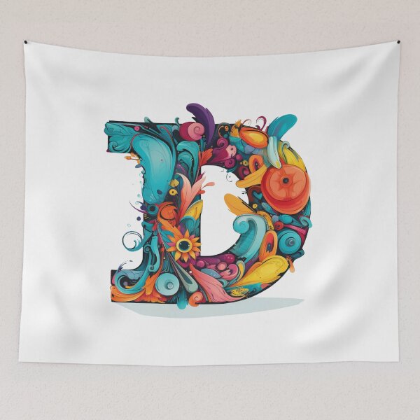 Item preview, Monogram D Discord designed and sold by Sheree Davis.