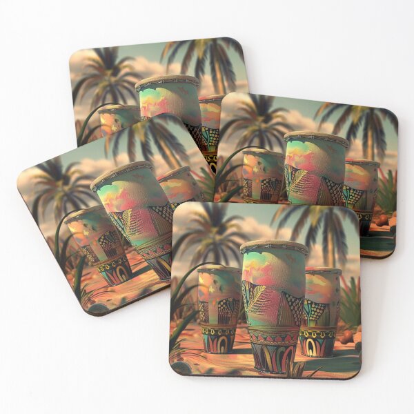 Item preview, Echoes of the Motherland: African Drum-Inspired Home Decor and Merchandise designed and sold by MugsNstuff Live Love Create!.
