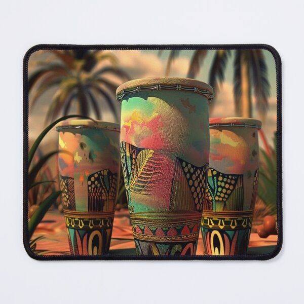 Item preview, Echoes of the Motherland: African Drum-Inspired Home Decor and Merchandise designed and sold by MugsNstuff Live Love Create!.