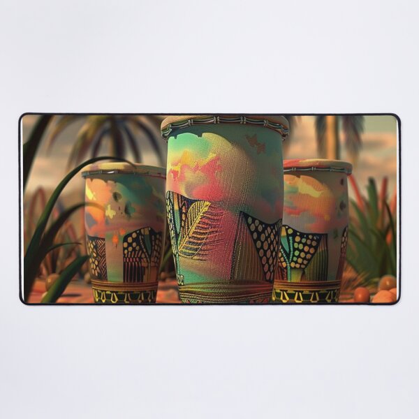 Item preview, Echoes of the Motherland: African Drum-Inspired Home Decor and Merchandise designed and sold by MugsNstuff Live Love Create!.