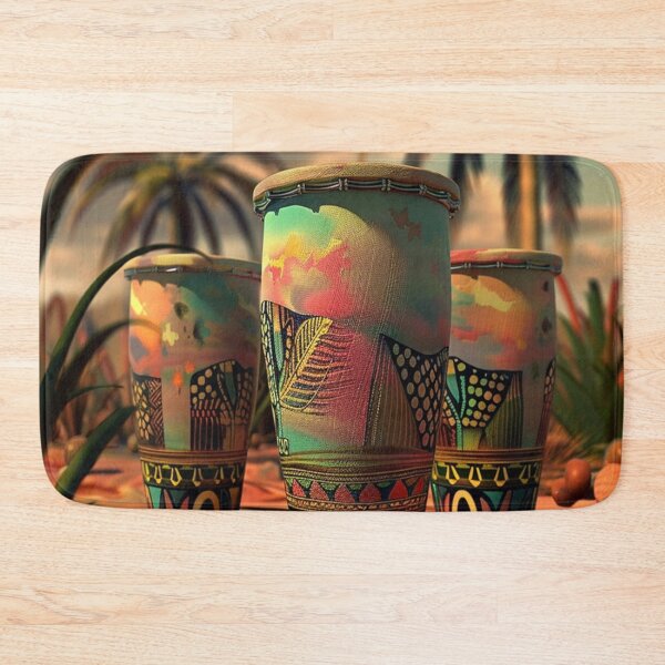 Item preview, Echoes of the Motherland: African Drum-Inspired Home Decor and Merchandise designed and sold by MugsNstuff Live Love Create!.