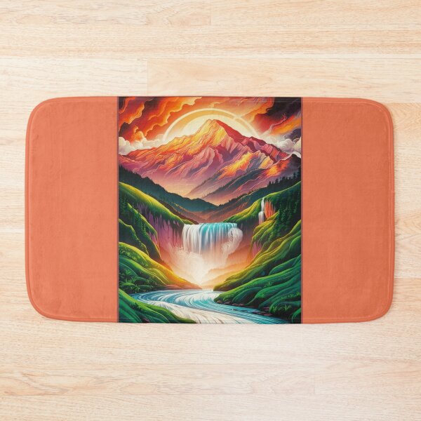 Item preview, Mountain Stream at Sunset designed and sold by RWCarpenter.