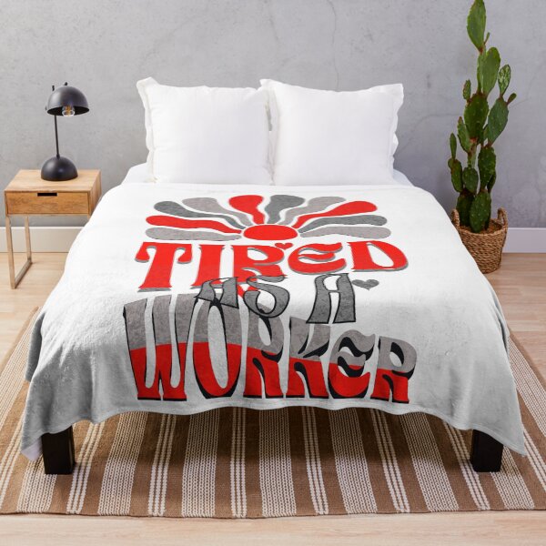 Item preview, Tired as a worker groovy  designed and sold by JonathanP514.