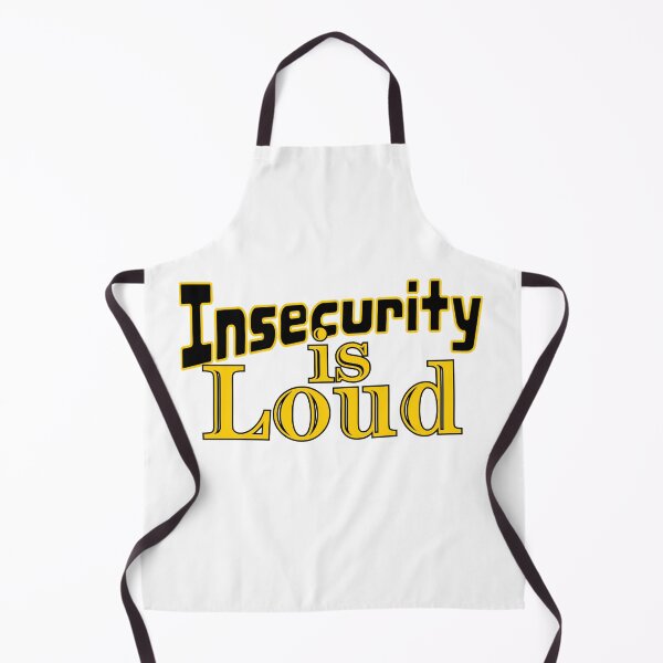 Item preview, Insecurity is Loud Retro Inspirational Quote Typography Design. designed and sold by Raise2Shine.