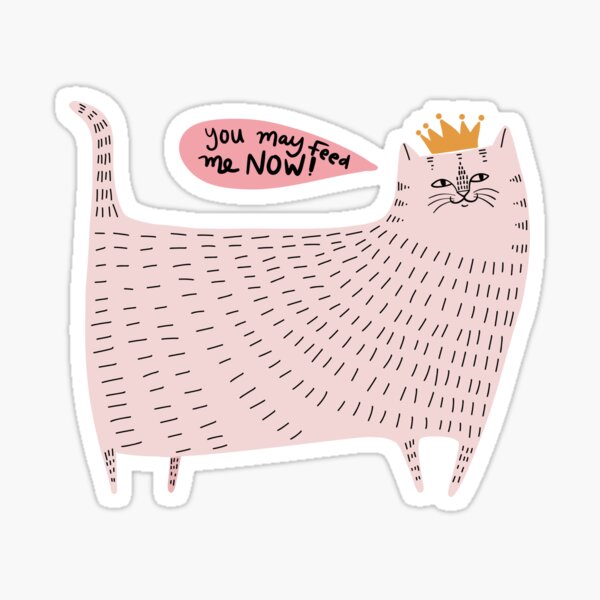Item preview, The Princess Cat designed and sold by KilkennyCat Art.