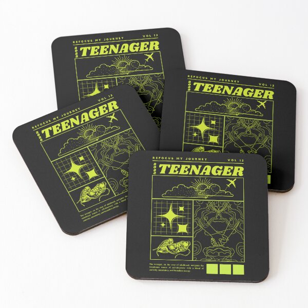 Item preview, Teenager | Green Background designed and sold by RM-Journey.