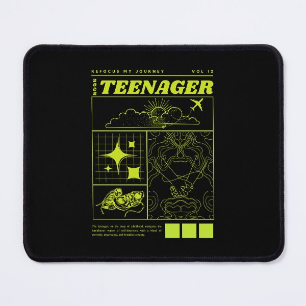 Item preview, Teenager | Green Background designed and sold by RM-Journey.