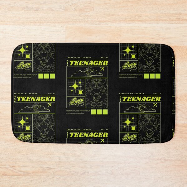 Item preview, Teenager | Green Background designed and sold by RM-Journey.