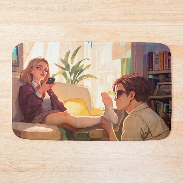 Item preview, Pedicure for my nerdy girlfriend designed and sold by Mazoka Gift Shop.