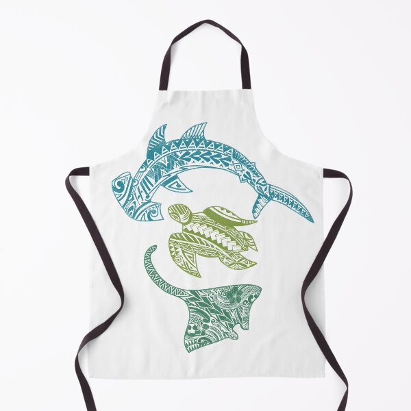 Item preview, Hammerhead, Turtle, Manta Ray Collage - Hawaiian - Samoan -Polynesian - 3601 designed and sold by sunnthreads.