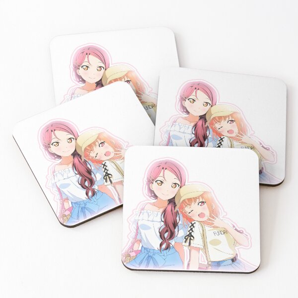 Item preview, Riko & Chika ♡₊˚•. designed and sold by kitsune-bis.