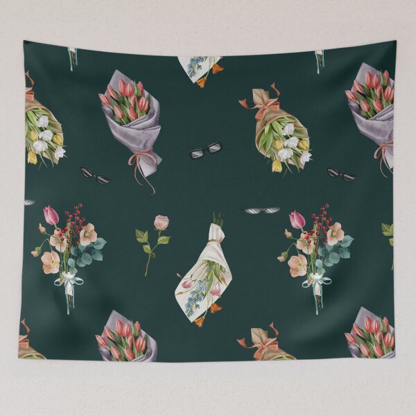 Item preview, Pattern Flowers Style 4 designed and sold by ElenaMentes.