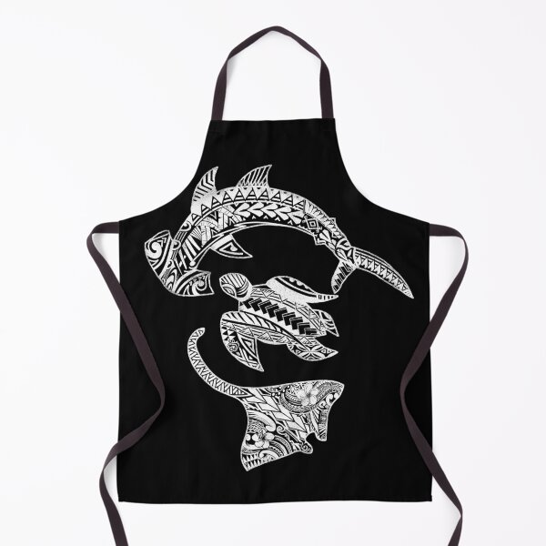 Item preview, Hammerhead, Turtle, Manta Ray Collage - Hawaiian - Samoan -Polynesian - 3602 designed and sold by sunnthreads.