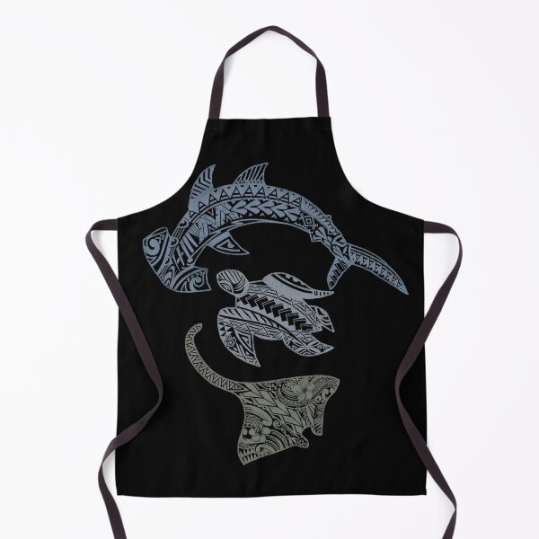 Item preview, Hammerhead, Turtle, Manta Ray Collage - Hawaiian - Samoan -Polynesian - 3603 designed and sold by sunnthreads.