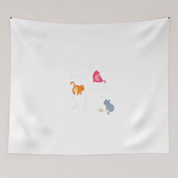 Item preview, Namast'ay Home With My Cats Funny   Namaste Cat r   designed and sold by 6f6mtjemwx.