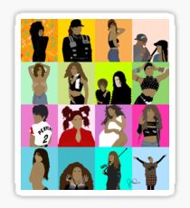 collage. #1651artseries Sticker