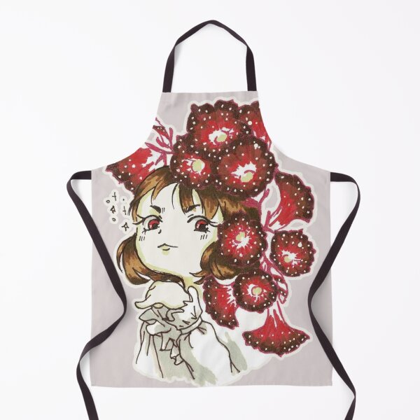 Item preview, Red morning glory coquette flower girl sticker designed and sold by DoodlesFlowers.