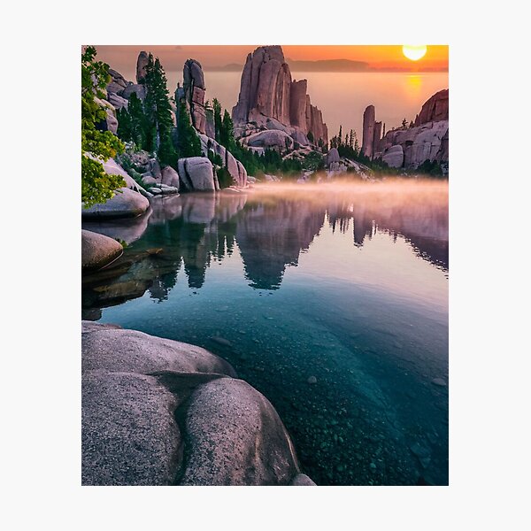 Item preview, Forest View. rocky lake, family vacation designed and sold by HikingGalleria.