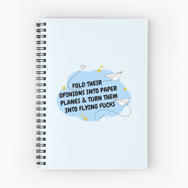 Item preview, Fold their opinions into paper planes and turn them into flying fucks designed and sold by Neadoodles.