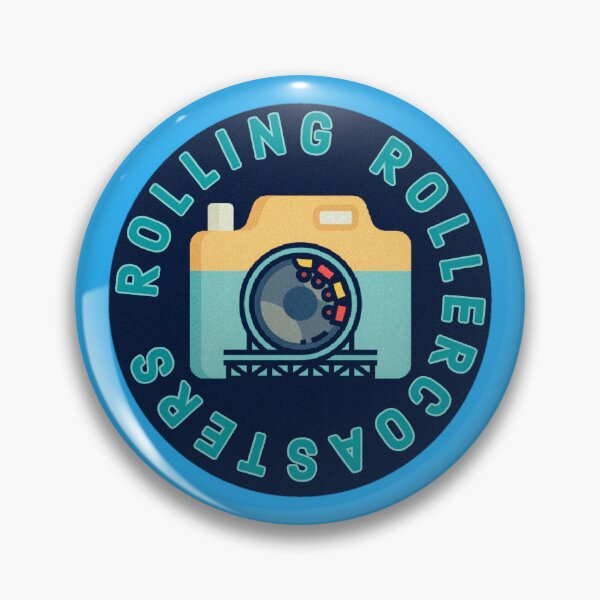 Item preview, Vintage style Rolling Rollercoasters Logo designed and sold by RollingRC.