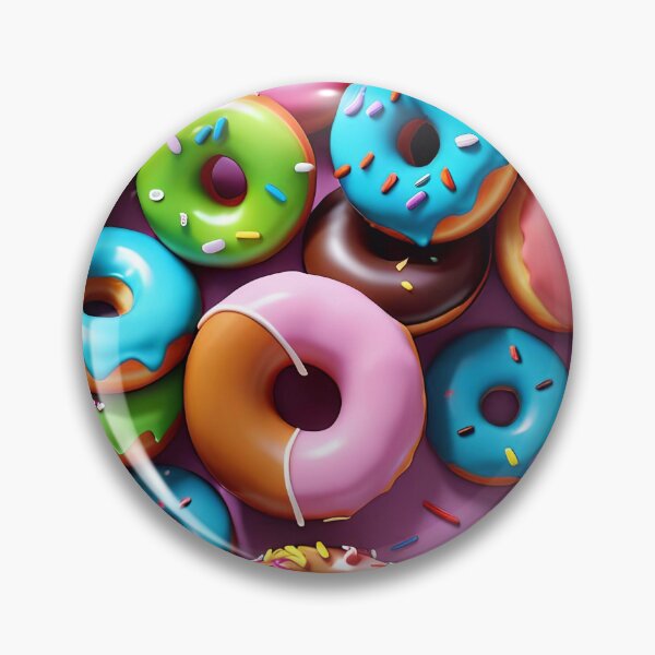 Artikelvorschau, Delicious Glazed Donuts Pattern entworfen und verkauft von TheArtOfPat.