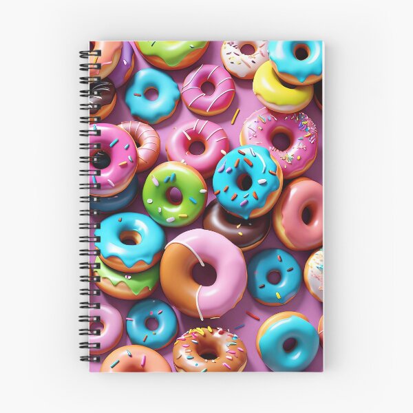 Item preview, Delicious Glazed Donuts Pattern designed and sold by TheArtOfPat.