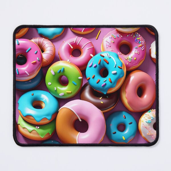 Item preview, Delicious Glazed Donuts Pattern designed and sold by TheArtOfPat.