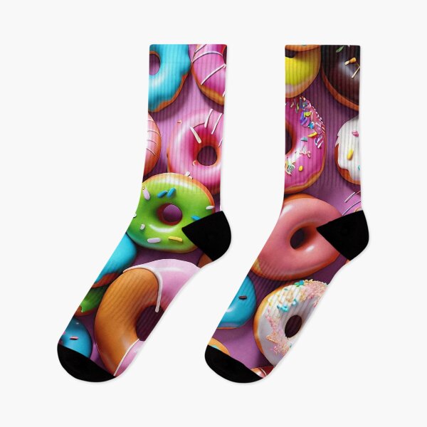 Item preview, Delicious Glazed Donuts Pattern designed and sold by TheArtOfPat.