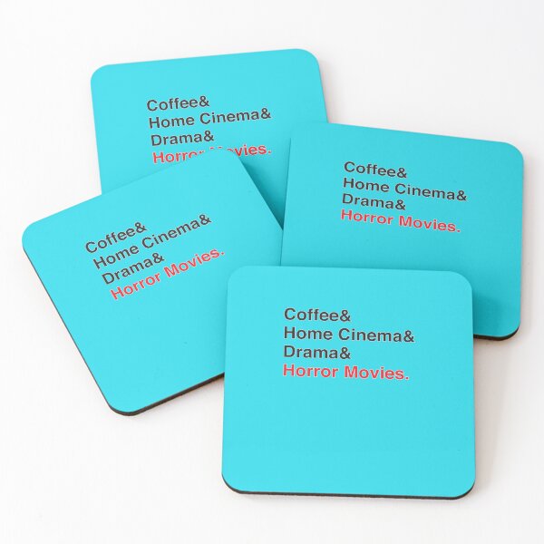 Item preview, Coffee Home Cinema  Drama  HORROR MOVIES   designed and sold by OceaneSchimme.