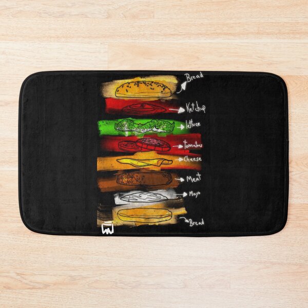 Item preview, Deconstructed burger designed and sold by dusso.