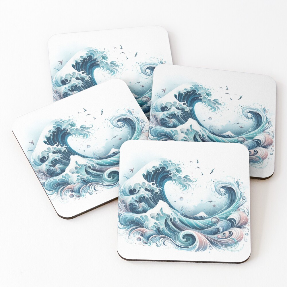 Item preview, Coasters (Set of 4) designed and sold by Elouk.