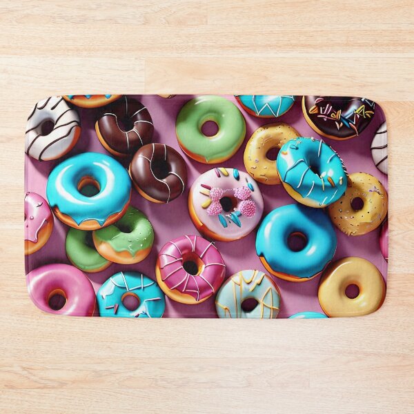 Item preview, Delicious Glazed Donuts Pattern designed and sold by TheArtOfPat.