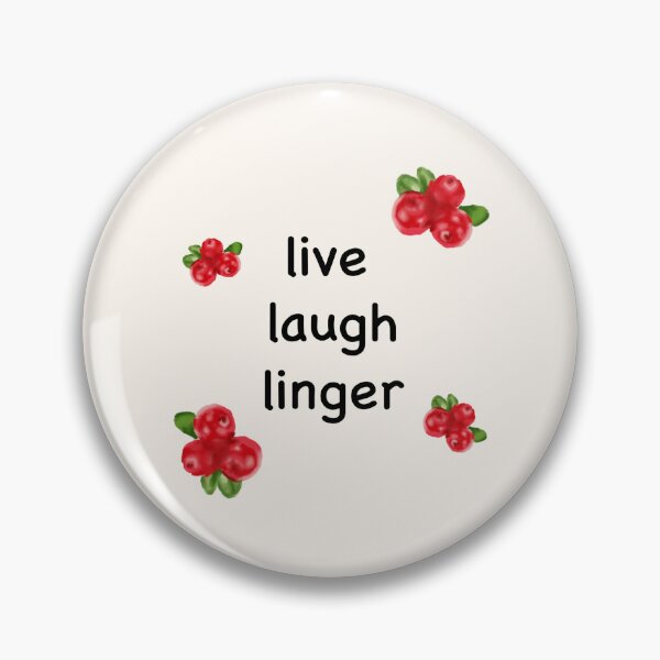 Item preview, live laugh linger Cranberries Fanart designed and sold by bah-bubble.