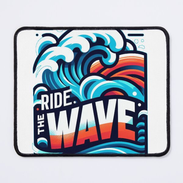 Item preview, Wave Sticker Sticker designed and sold by Elouk.