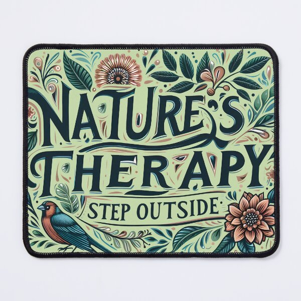 Item preview, nature message, typography designed and sold by maxmaj.
